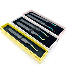 Pince à cils multi-prise noire, meilleure vente, volume, pince à cils, pince à cils personnalisée, noir - Product Image 4