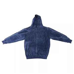 OEM ผ้าฝ้าย 100% กรดล้าง Hoodies สบายผู้ชายกรด Hoodies ฤดูใบไม้ร่วงฤดูหนาวผู้ชายกรดล้าง Hoodies วินเทจสําหรับชาย - Product Image 4