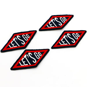 Patchs de broderie pour vêtements pays drapeau National Rectangle Patch fer sur autocollants badges brodés sac à dos Applique - Product Image 6