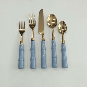 Recién llegado, juego de cubiertos chapados en plata, accesorios de cocina y colecciones de comedor, cuchara, tenedor y cuchillo, juego de cubiertos brillantes - Product Image 6