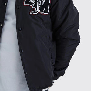 Manufacture Custom logo Blank Plain Leather Sleeve <b>Chain</b> Chenille Embroidery Vintage Letterman Varsity Jacket Haus <b>Industries</b> - Product Image 4