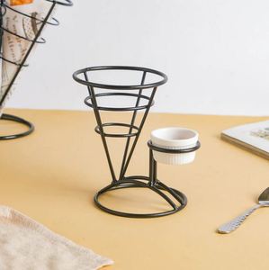 Panier en forme de cône de Snack noir, Design moderne du désert, Designs personnalisés, Logo fabriqué en inde, vente directe en usine, moderne et Unique, 2022 - Product Image 5