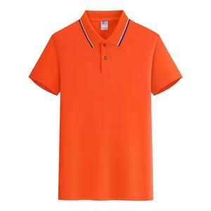 Suéter de Punto Personalizado OEM ODM, Cuello Polo, Diseño de Verano, Manga Corta, con Cierre de 1/4, para Hombre - Product Image 2