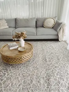 Hasero พรมคอตตอนขนาดใหญ่พรมปูพื้นแบบปักขนสั้นใส่สบายสำหรับห้องนั่งเล่นชุดพรมวางบนโต๊ะข้างเตียงจำนวนมาก - Product Image 6