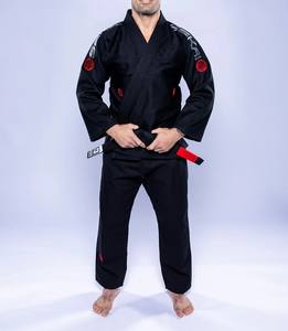 Kimono de Jiu Jitsu Edge Force Sportswear, 460 g/m², 100 % Algodón Lavado, Unisex, Elástico, Antiencogimiento, Ligero y Transpirable para BJJ - Product Image 5
