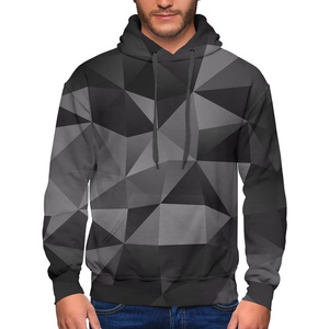 Sudadera con Capucha para Hombre con Estampado Aurora Boreal, Corte Regular, Tejido de Poliéster, Informal, con Bolsillo, Impresión por Sublimación - Product Image 3
