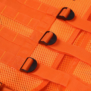 Chaleco Táctico Naranja Transpirable para Exteriores con Múltiples Bolsillos, Chaleco Táctico de Entrenamiento y Caza, Chaleco de Liberación Rápida - Product Image 4