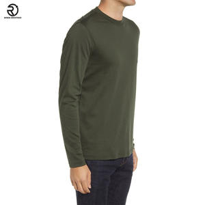 เสื้อยืดผ้าฝ้ายแขนยาวสำหรับผู้ชายเสื้อยืดคอกลมคุณภาพสูงสำหรับผู้ชายพิมพ์ลายได้ตามต้องการ - Product Image 3