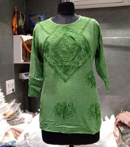 Phụ Nữ Thời Trang Bông Đá Rửa Top Hot Bán Châu Âu Quần Áo Thời Trang Ăn Mặc Tại Giá Bán Buôn GC-<span class=keywords><strong>AP</strong></span>-<span class=keywords><strong>1016</strong></span> - Product Image 1