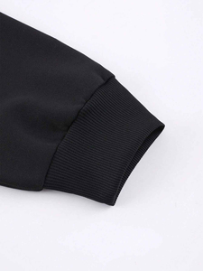 Venta al por mayor personalizado hombres sudaderas con capucha de diamantes de imitación DTG DTF sublimación impresión Streetwear sudadera polar OEM - Product Image 5