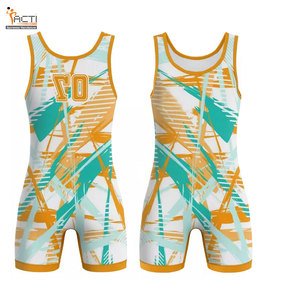 เสื้อกล้ามมวยปล้ำกีฬาสำหรับฝึกซ้อมปรับแต่งได้ชุดระบายอากาศและยืดหยุ่น - Product Image 5