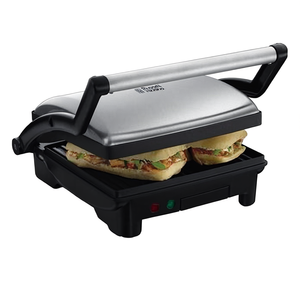 Sandwichera 3 en 1 de 1800W, Plateada y Negra, Tostiera 17888 56, Esenciales para el Desayuno - Product Image 3