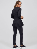 Massothérapeute cheveux et ongles personnalisé, vêtements de travail, tunique de luxe pour salon de beauté, uniforme de spa, hôtel, femme avec logo OEM