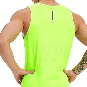Débardeur pour homme, nouveau, polyester, haute qualité, débardeur sans manches pour le fitness, vêtements pour homme, débardeur de sport pour le fitness - Product Image 3