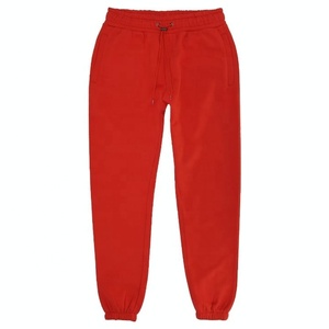 Pantalones de chándal deportivos de lona estilo rayas laterales sublimadas 100% poliéster cintura alta ajustados parte inferior acanalada gimnasio clásico secado rápido - Product Image 4