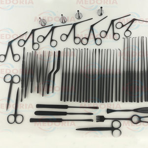 Juego de instrumentos de timpanoplastia ortopédica Manual INTERNACIONAL DE Medoria de primera calidad Microcirugía Clase II Recubierto negro - Product Image 6
