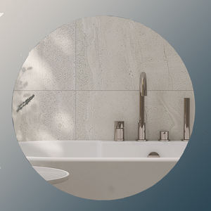 Miroir de salle de bain mural anti-buée sans cadre en verre graphène infrarouge moderne à économie d'énergie de 500 watts - Product Image 3