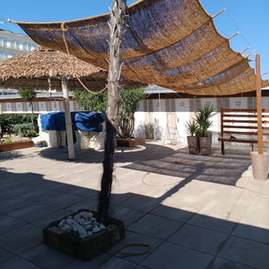 HOT 2026 !! Voile d'ombrage en fibre de coco tressée Eco2go Vietnam - Élément architectural unique pour la protection solaire des patios et balcons - Product Image 4