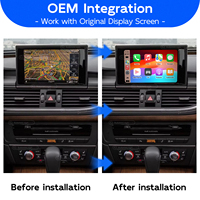 Module d'interface décodeur sans fil Apple CarPlay Android Auto 2010-2017 pour Audi Q2 Q3 Q5 Q7 A3 A4 A5 A6 C7 A8 S4 S5 S6 S7