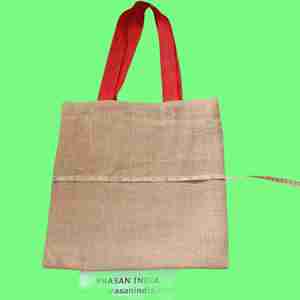 Serious and Happy Yute Hessian Shopping Totes Bolsas de regalo divertidas y festivas - Product Image 3