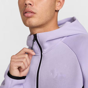 เสื้อฮู้ดกันน้ำสำหรับผู้ชาย, เสื้อกันลมน้ำหนักเบาพร้อมกระเป๋าแขนที่ปลอดภัย - Product Image 3