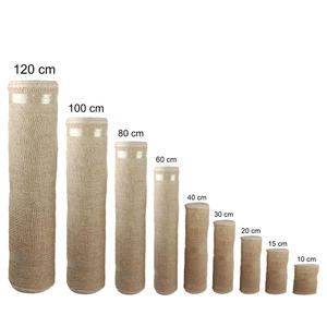 Golden Jute 100% Eco-friendly Biodegradable Jute Tree Wrap 100cm Twill Mesh Fabric <b>Hessian</b> Tape for Covering <b>Bagging</b> - Product Image 5