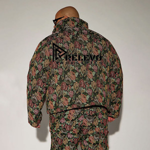 <b>Camo</b> Fabric Puffer <b>Jacket</b> Quilted Bubble Coat Warm Insulated Winter Outerwear Windproof Casual Streetwear <b>Jacket</b> - Product Image 6