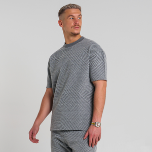 Camiseta Básica de Otoño para Hombre, Talla Grande, Color Sólido - Product Image 1