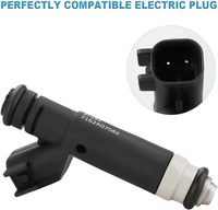Nuevo juego de inyectores de combustible 5L3Z9F593AA para Ford FJ869 2005-2008 Ford 4.2L Motor de código de motor de inyector de 1 orificio