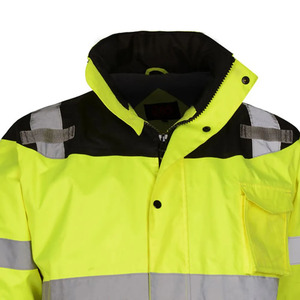 Custom Safety Workwear <b>Jackets</b> Hi-Vis Polyester Rain <b>Jacket</b> for Adults Waterproof <b>Work</b> Wear Men's <b>Jackets</b> - Product Image 6