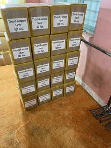 Pinzas de Presión para Tejidos Quirúrgicos de Acero Inoxidable de 14 cm con Dientes, Instrumento Médico Reutilizable - Product Image 6