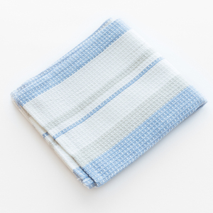 Serviette de cuisine professionnelle en coton bio tissé rayé, écologique, séchage rapide, super absorbante, haute qualité, prix usine, exportateur. - Product Image 5