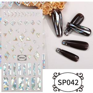 Adesivi 3D per Unghie con Strass - Decorazioni Autoadesive Fai-da-Te per Unghie Francesi Natalizie - Accessori Non Tossici per Decorazione e Design delle Unghie - Product Image 5