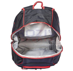 Sac à dos de sport multifonctionnel léger en polyester 600D, options de couleur personnalisées, logo personnalisé, sangle d'épaule arquée de haute qualité, football - Product Image 5