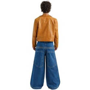 Battle Jeans 30 pouces de jambe large foncé Stone Wash 14oz coton Graffiti broderie édition limitée collection Flasher - Product Image 2
