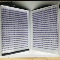 Boîte XXL 20 lignes 40 lignes de cils pré-faits 2D 3D 4D 5D 6D Extensions de cils de bonne qualité volume cils base pointue soie coréenne