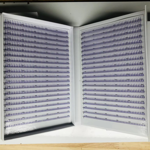 กล่อง XXL 20 แถว 40 แถว ขนตาสำเร็จรูปแบบพัด 2D 3D 4D 5D 6D  ต่อขนตาคุณภาพดี ขนตาแบบวอลุ่ม ฐานแหลม ไหมเกาหลี - Product Image 2