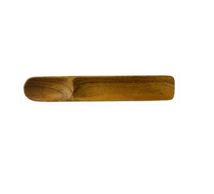 Bandeja cuadrada de madera hecha a mano natural ecológica para servir en el hogar, hotel y restaurante para servir el desayuno - Product Image 4