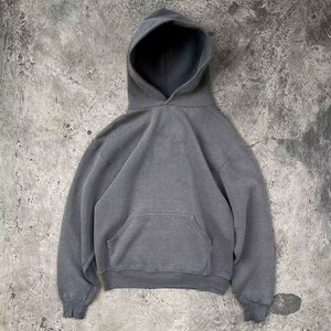 Sudadera con Capucha de Felpa de Algodón para Hombre de Alta Calidad, Bolsillo Tipo Canguro, Otoño Invierno, Personalización OEM, Venta Caliente - Product Image 5