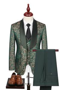 Costume <span class=keywords><strong>Italien</strong></span> Sur Mesure pour Hommes, Costume de Marié d'Affaires avec Revers Exquis, Ensemble Deux Pièces de Mode, Vêtements Turcs pour Hommes, Smoking de Luxe - Product Image 6