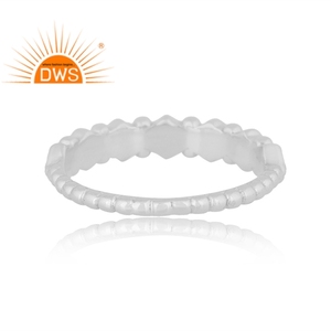 Dernière conception de bague en argent sterling fin faite à la main bijoux personnalisés pour les femmes cadeau pour elle - Product Image 4
