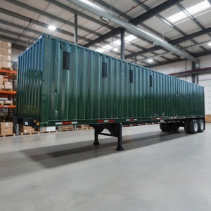 Hot Sale 10 Tons Dry Cargo <b>Box</b> Van Truck Insulated Van Great Dane Dry Van <b>Trailers</b> For Sale Worldwide - Product Image 1