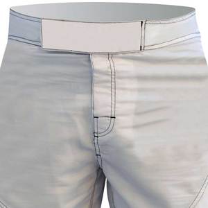 Short de sport pour hommes taille moyenne solide 100% coton séchage rapide course respirant Anti-exposition arts martiaux porter des shorts MMA OEM - Product Image 5