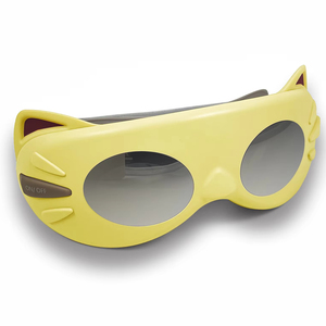 Masseur oculaire de luxe avec réglages ajustables et contrôle de la durée via une batterie externe/USB - Product Image 1