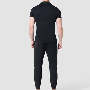 Polo à manches courtes pour homme, chemise décontractée d'été, polo tricoté à séchage rapide, chemise de sport, de fitness, de golf - Product Image 3