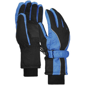 Guantes de esquí impermeables con cremallera, manopla de Snowboard personalizada - Product Image 1