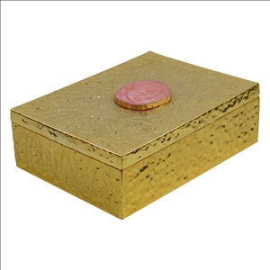 Bote de almacenamiento de Color dorado, recipiente con tapa para cocina, forma redonda, decoración de temática moderna, maceta de azúcar - Product Image 4