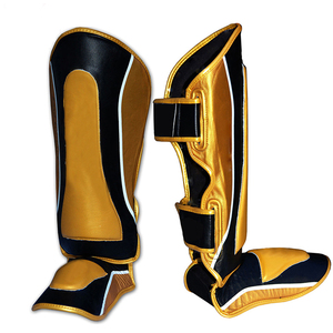 Espinilleras de Artes Marciales de Calidad Premium, Impresión de Logotipo Personalizado, Servicio OEM, Producto de Última Llegada, Protectores de Espinilla y Empeine - Product Image 1