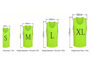 เสื้อกั๊กฝึกฝนสำหรับทุกเพศ,เสื้อกั๊กตาข่ายน้อยลงสำหรับใส่เล่นกีฬาฟุตบอลฝึกฝน - Product Image 6