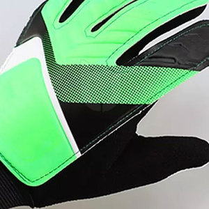 Meilleurs gants de gardien de but de football réglables en cuir du fabricant Équipement d'entraînement de Offre Spéciale de haute qualité - Product Image 6